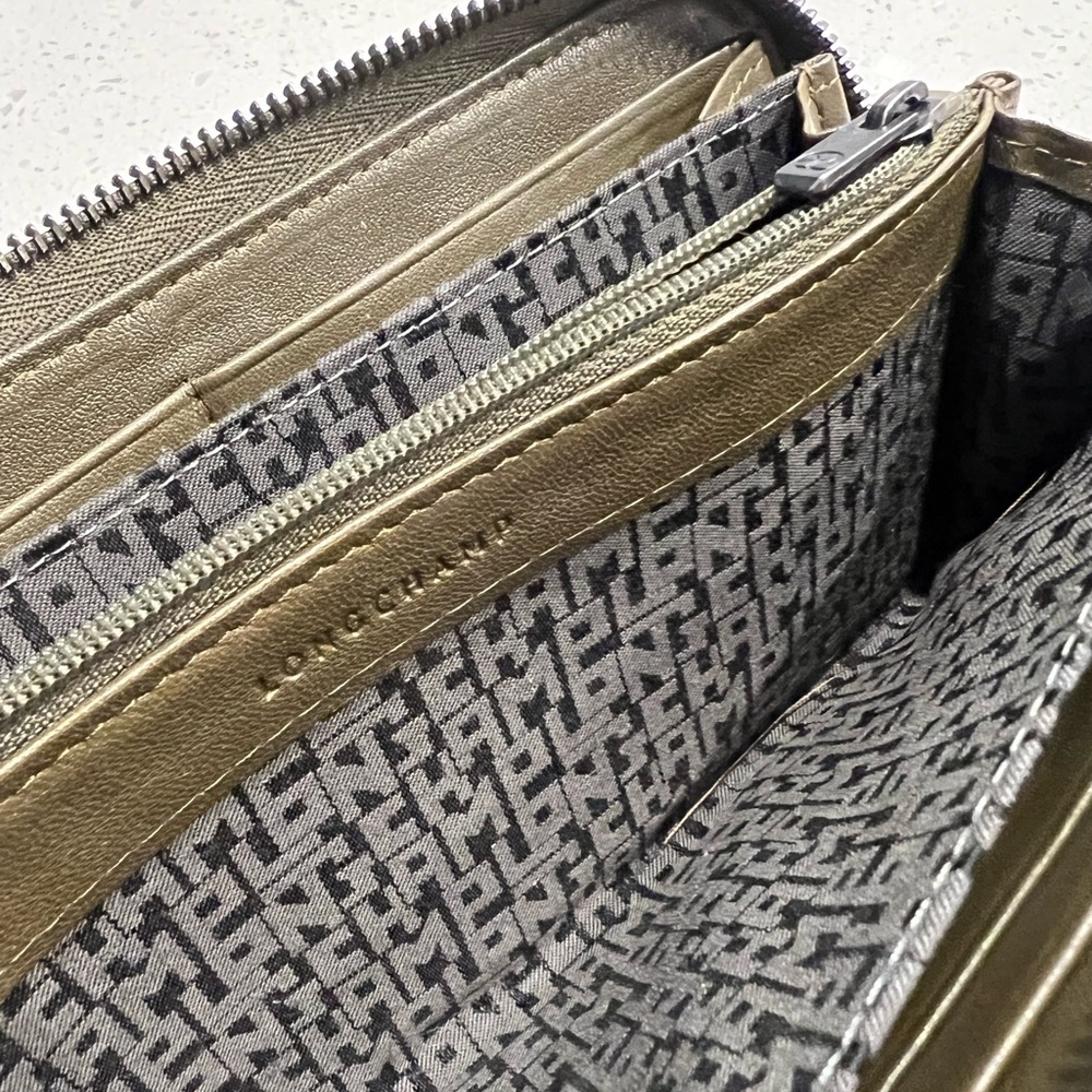 Longchamp Le Pliage Cuir Wallet - Picture 3 of 7